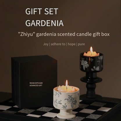 French Tall Aroma Candle Gift Box, High-value Decoration, Ornament, High-value, Birthday Gift, Haute Sense