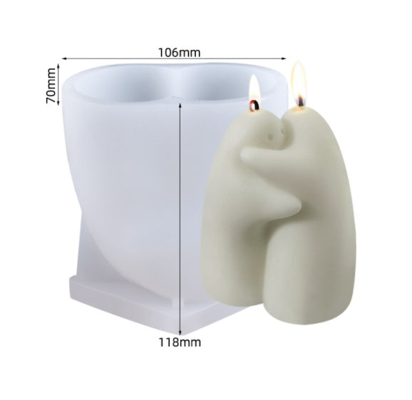 Scented Candle Silicone Mold Candle Holder Abrasives